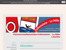 Tablet Screenshot of falkenstein-lemele.de